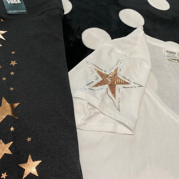 NWT VS PINK BLING STAR SET - Picture 11 of 15